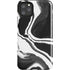 Black Marble Ink iPhone Cases