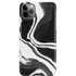Black Marble Ink iPhone Cases