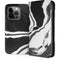 Black Marble Ink iPhone 13 Pro Folio Case