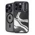 Black Marble Ink iPhone 13 Pro Kickstand Case