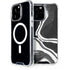 Black Marble Ink iPhone Cases