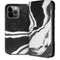 Black Marble Ink iPhone 14 Pro Max Folio Case