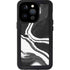 Black Marble Ink iPhone 15 Pro Waterproof Case