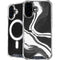 Black Marble Ink iPhone 16 MagSafe Case