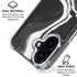 Black Marble Ink iPhone 16 MagSafe Case