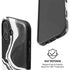 Black Marble Ink iPhone 16 Magsafe Impact Case