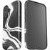 Black Marble Ink iPhone 16 Plus Impact Case