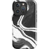 Black Marble Ink iPhone 16 Pro Impact Case