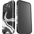 Black Marble Ink iPhone 16 Pro Impact Case