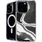 Black Marble Ink iPhone 16 Pro MagSafe Case
