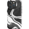 Black Marble Ink iPhone 16 Pro Max Impact Case