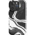 Black Marble Ink iPhone 16 Pro Max Impact Case