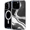 Black Marble Ink iPhone 16 Pro Max MagSafe Case