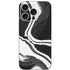 Black Marble Ink iPhone 16 Pro Skin