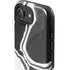 Black Marble Ink iPhone 16e Impact Case