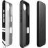 Black Marble Ink iPhone 16e Impact Case