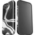 Black Marble Ink iPhone 16e Impact Case