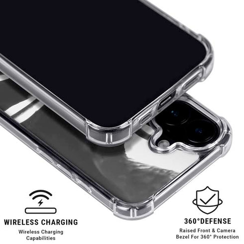 Black Marble Ink iPhone 17 MagSafe Case