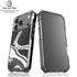 Black Marble Ink iPhone 18 Pro Clear Case