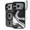 Black Marble Ink iPhone 18 Pro Kickstand Case