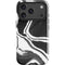 Black Marble Ink iPhone 18 Pro Max Impact Case