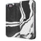 Black Marble Ink iPhone 7 Folio Case