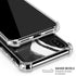 Black Marble Ink iPhone X/XS Clear Case