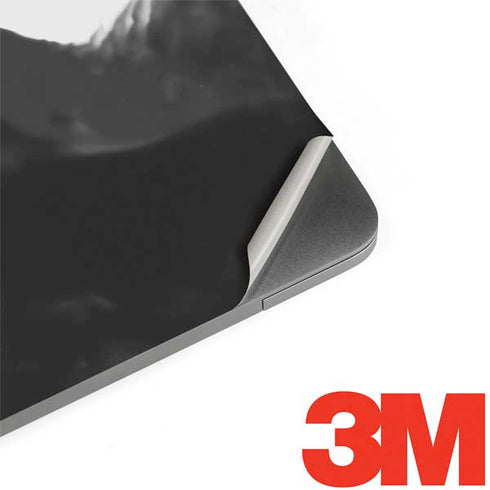Black Marble Ink MacBook Skins