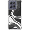 Black Marble Ink Moto G Stylus 5G (2025) Clear Case