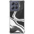 Black Marble Ink Moto G Stylus 5G (2025) Clear Case