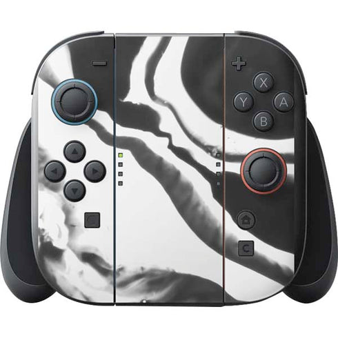 Black Marble Ink Nintendo Switch 2 (2025) with Joy-Con Skin