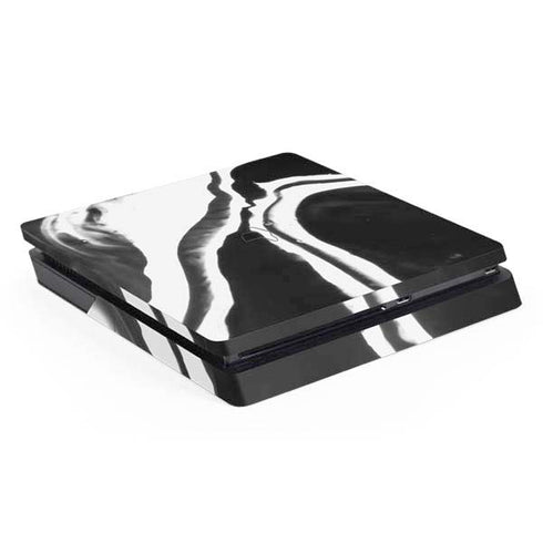 Black Marble Ink PlayStation PS4 Skins