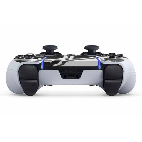 Black Marble Ink PS5 DualSense Edge Pro Controller Skin