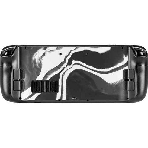 Black Marble Ink Steam Deck Handheld Gaming Computer Skin