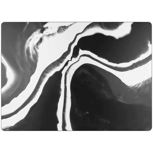 Black Marble Ink Surface Laptop 7 13.8in Skin