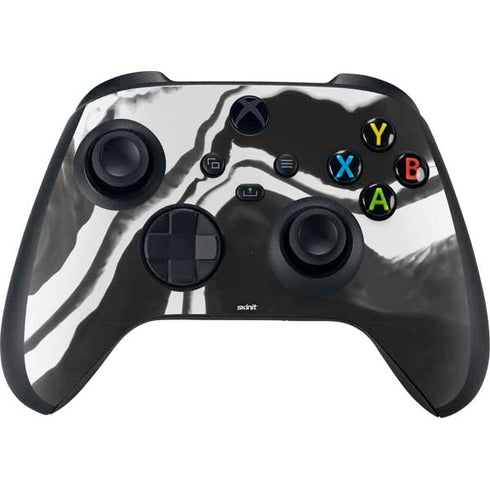 Black Marble Ink Xbox Series X Controller Skin