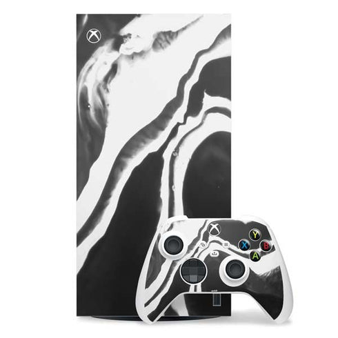 Black Marble Ink Xbox Series X Skins