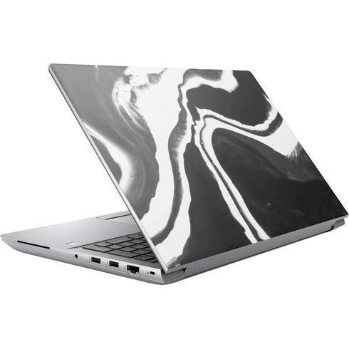Black Marble Ink HP ZBook Fury 16 G10 Skin
