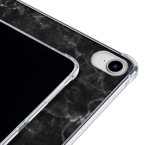 Black Marble iPad 11th Gen (2025) Clear Case