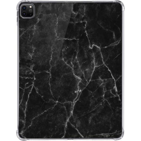 Black Marble iPad Pro 11in (2024) Clear Case