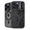 Black Marble iPhone 14 Pro Kickstand Case