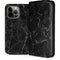 Black Marble iPhone 14 Pro Max Folio Case