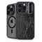 Black Marble iPhone 14 Pro Max Kickstand Case