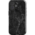 Black Marble iPhone 16 Plus Impact Case
