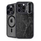 Black Marble iPhone 16 Pro Kickstand Case