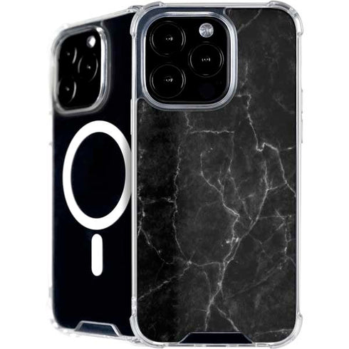 Black Marble iPhone 16 Pro MagSafe Case