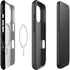 Black Marble iPhone 16 Pro Magsafe Impact Case