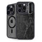 Black Marble iPhone 16 Pro Max Kickstand Case