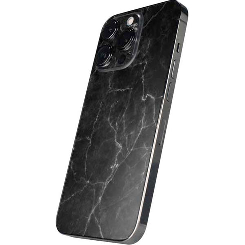 Black Marble iPhone 16 Pro Max Skin