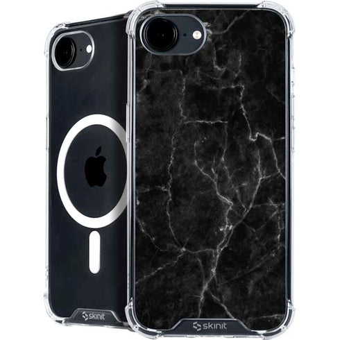 Black Marble iPhone 16e MagSafe Case